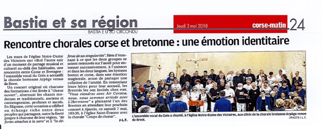 chorale brest arpège 5 mai 2018